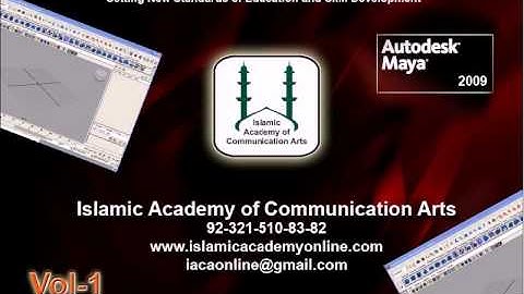 Autodesk  Complete Maya training in Urdu  1