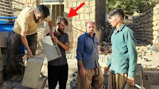 😍🚛 Isa brings blocks to Reza's father with his pickup truck: " screenshot 1