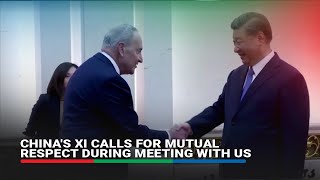 Chinas Xi calls for mutual respect during meeting with US | ABS-CBN News