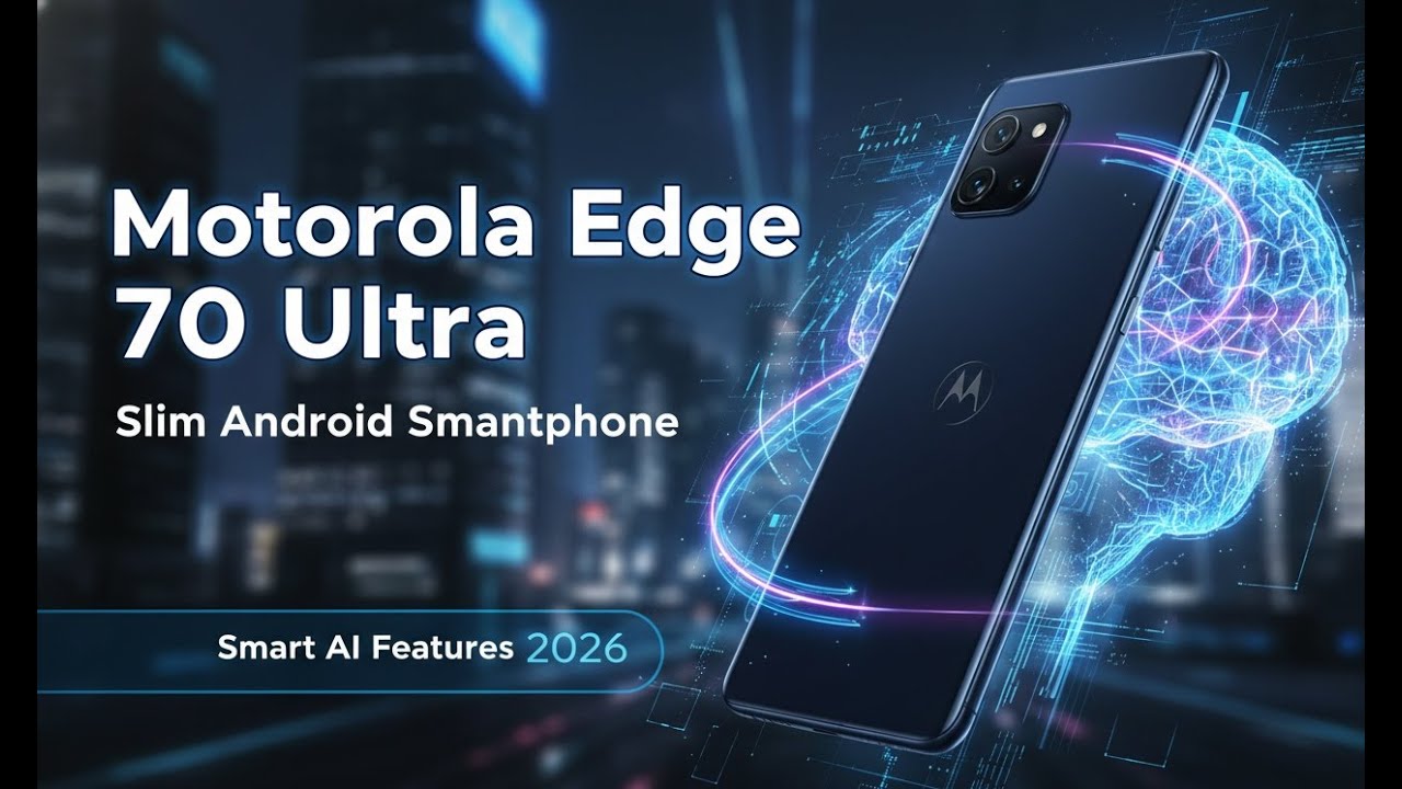 Motorola Edge 70 Ultra - Slim Android Smartphone with Smart AI Features ...
