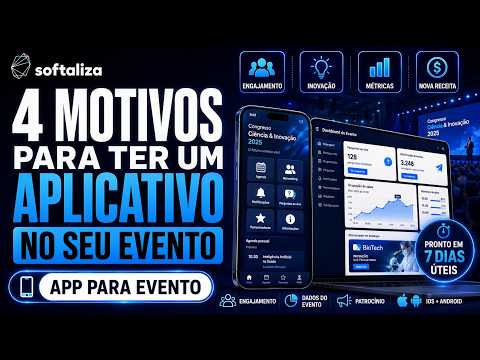 4 motivos para ter um aplicativo no seu evento | Softaliza