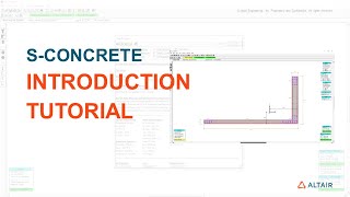 S-CONCRETE Tutorial for Reinforced Concrete Design