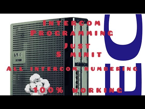 How to programming in EPABX  system "just 5 minit".100% working
