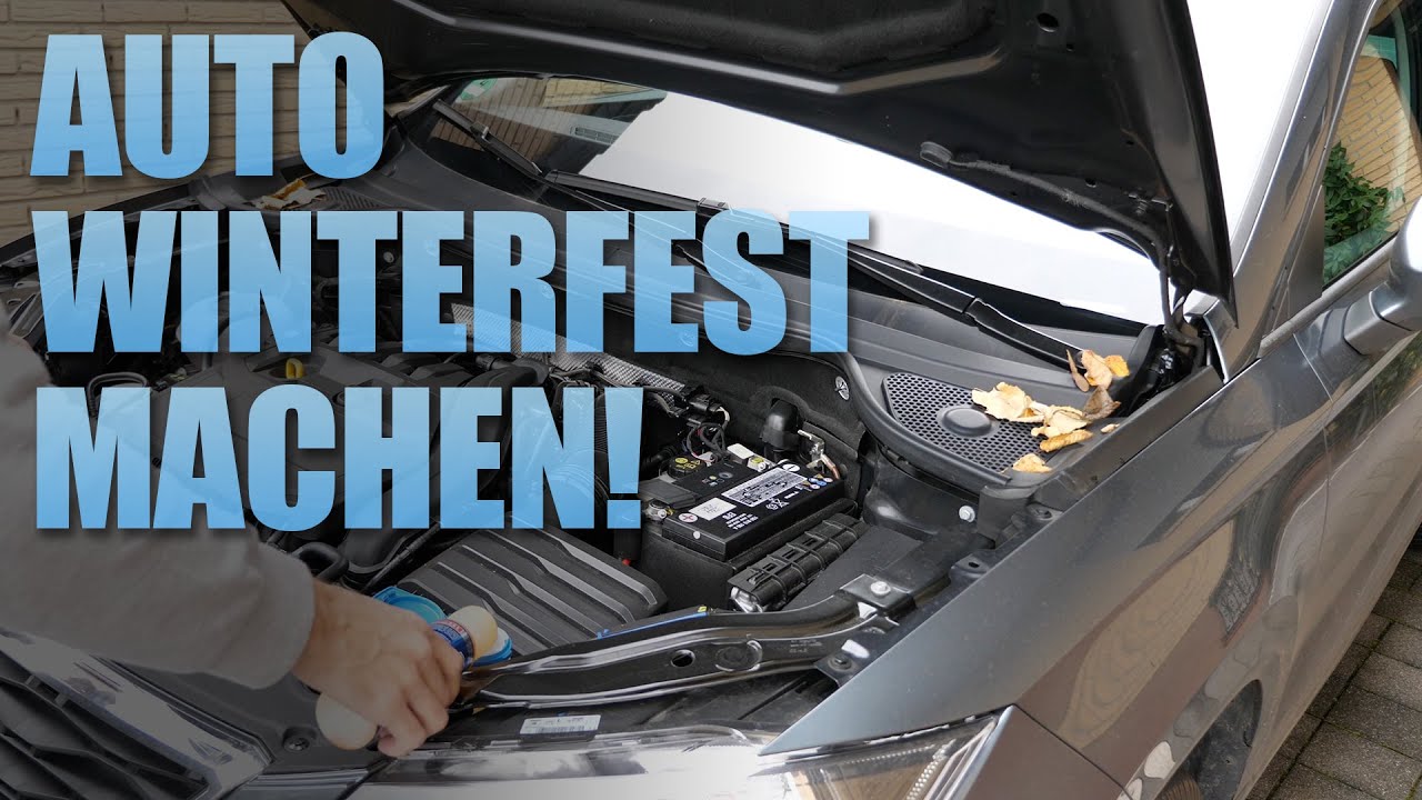 Auto Herbst und winterfest machen die Checkliste