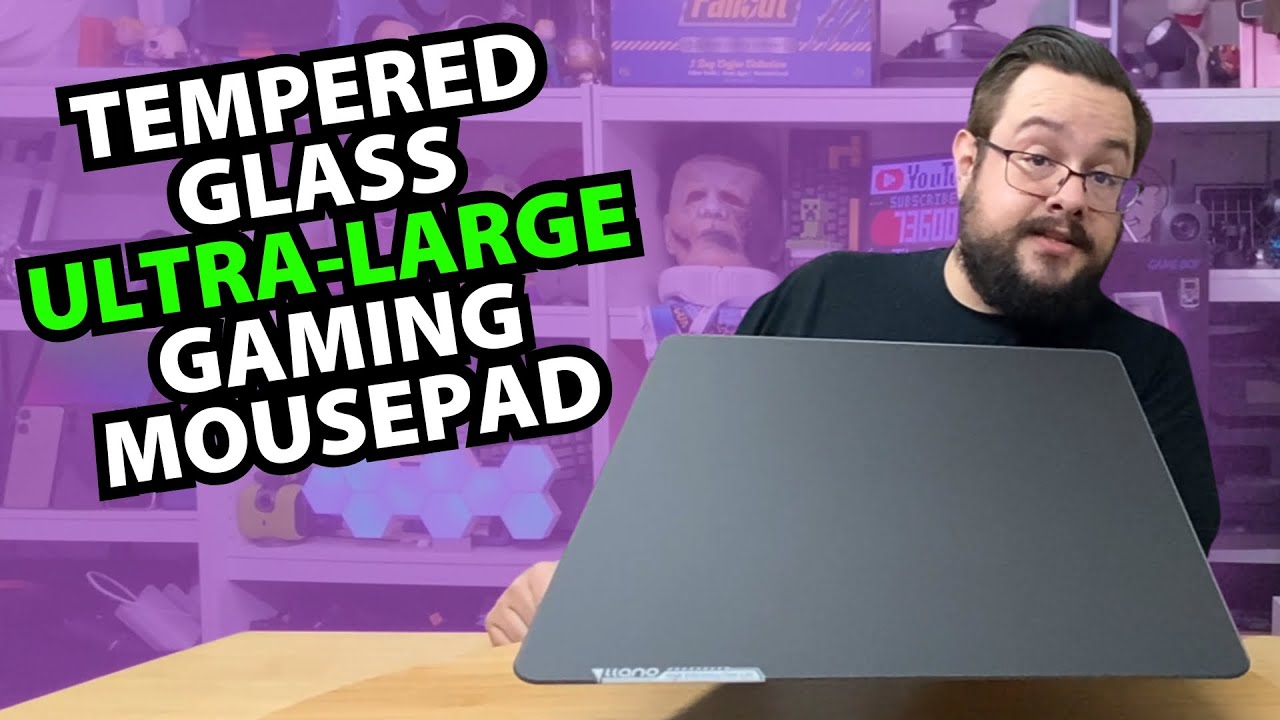 Hystar Aether Glass Gaming Mousepad | Micro-Etched Togo