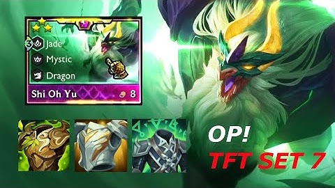 Shi Oh Yu⭐⭐⭐3 Star Best Dragon! | TFT Set 7: Dragonlands
