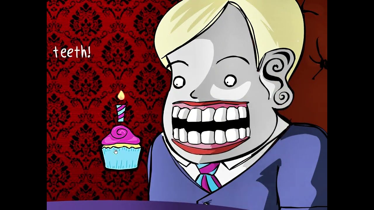 国外阴间童年游戏陌生人的东西千万别吃否则就会变成他的食物 #游戏 #游戏解说 #恐怖游戏 #温馨可爱