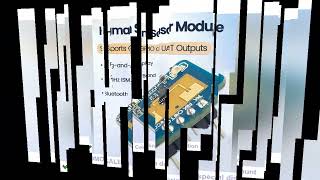 LD2410C 24GHz Human Presence Sensor FMCW Wave Radar Induction Module Body Heartbeat Detection Sensor