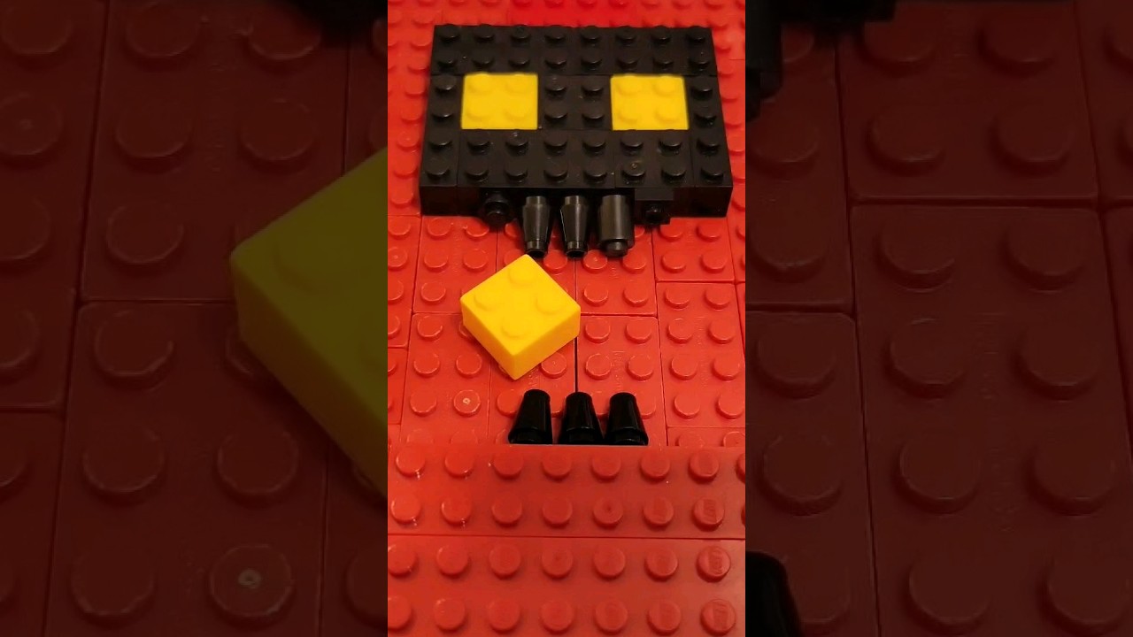 Geometry dash level 14 in Lego