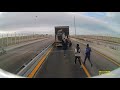Calais imigranci atak na ciężarówki 22.09.2019