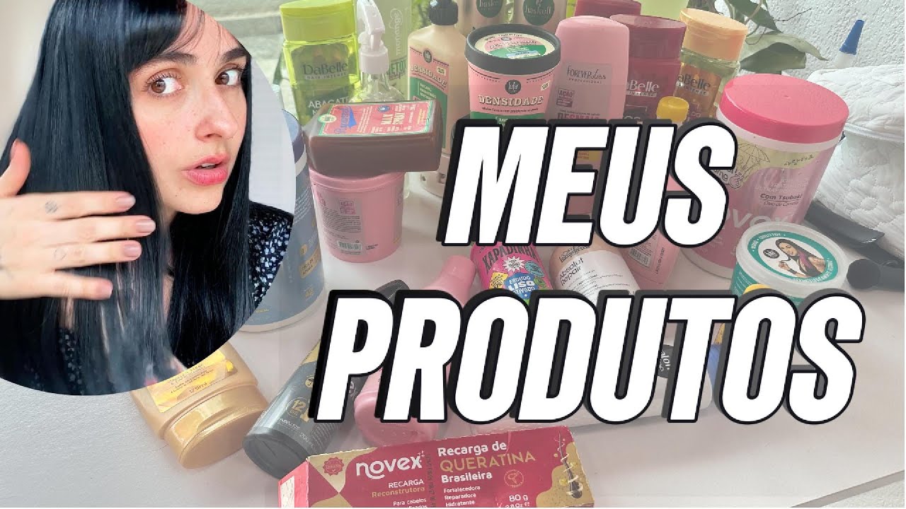 MEUS PRODUTOS!😱Minha opinião sincera!!!!!!