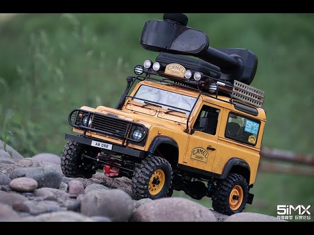 1/10 Scale 3racing crawler EX Real kit d90 defender pickup hard body 4x4  off-road RC crawler extreme 