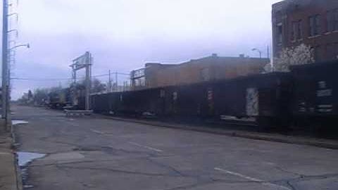 CSX 5255, ES40DC, K5HL, Pipe Train