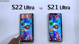 SAMSUNG S22 Ultra vs S21 Ultra Speed Test