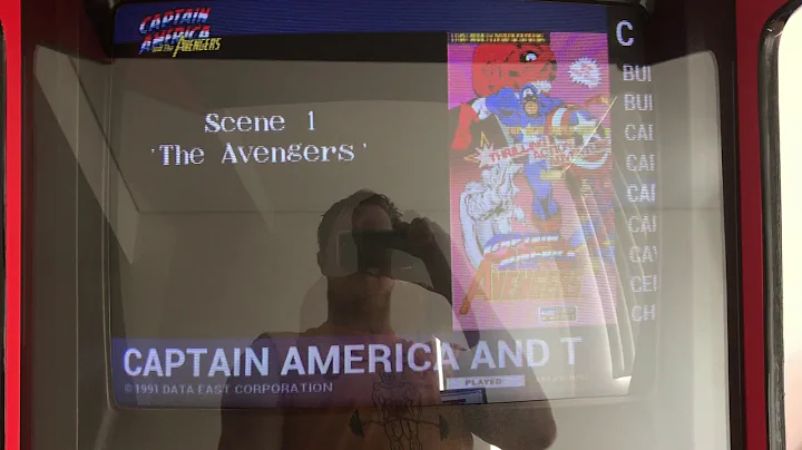 Arcade Machine w/Attract Mode Demonstration On A 26" CRT