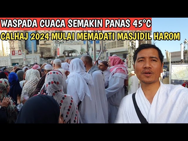 CALON JAMAAH HAJI 2024 MULAI MEMASUKI KOTA SUCI MEKAH class=