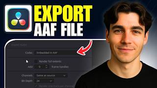How To Export An AAF File From DaVinci Resolve To Pro Tools (Tutorial 2026)