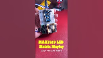 Arduino Nano LED Matrix Display Project | KitKraft Scrolling Text Tutorial with MAX7219