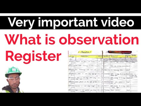 Video: How To Keep An Observation Diary