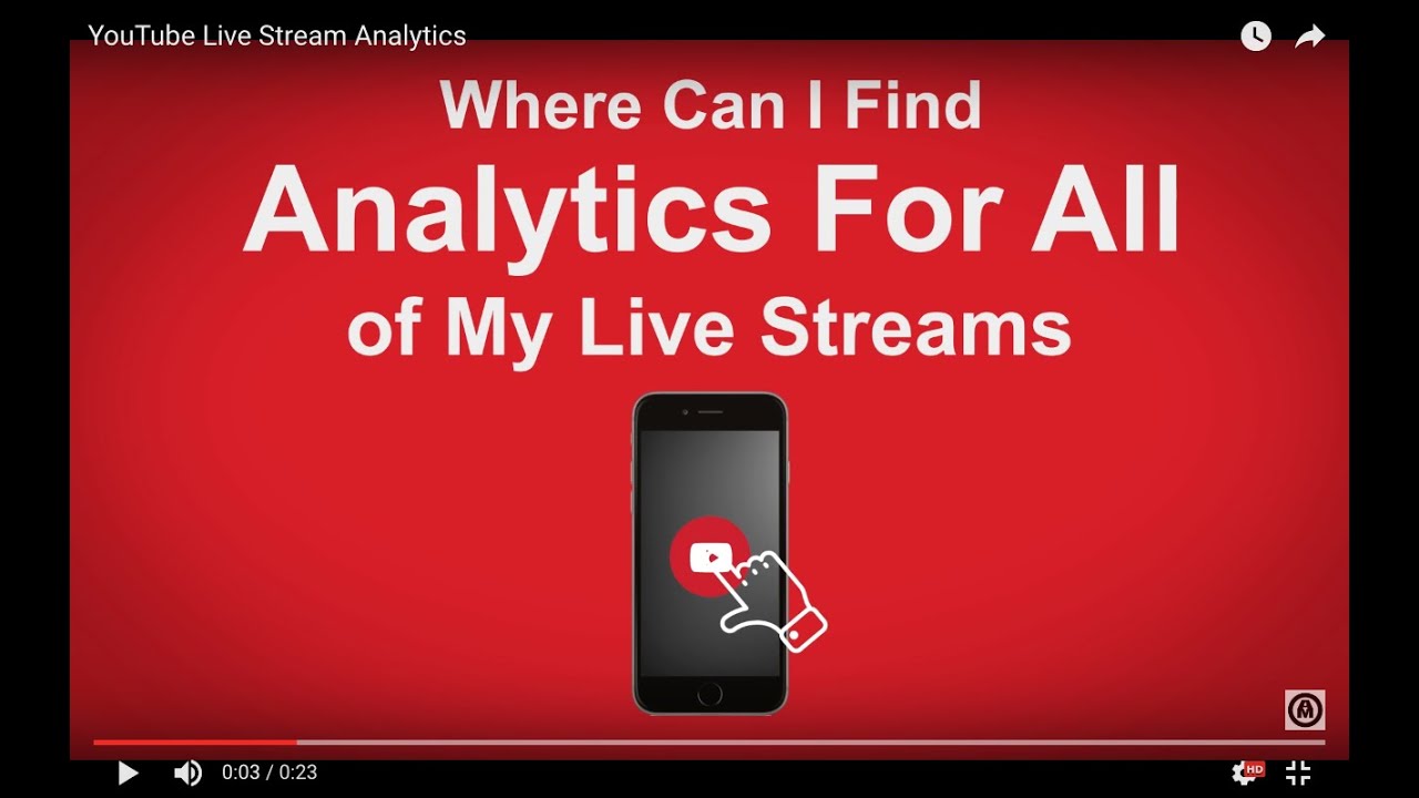 YouTube Live Stream Analytics