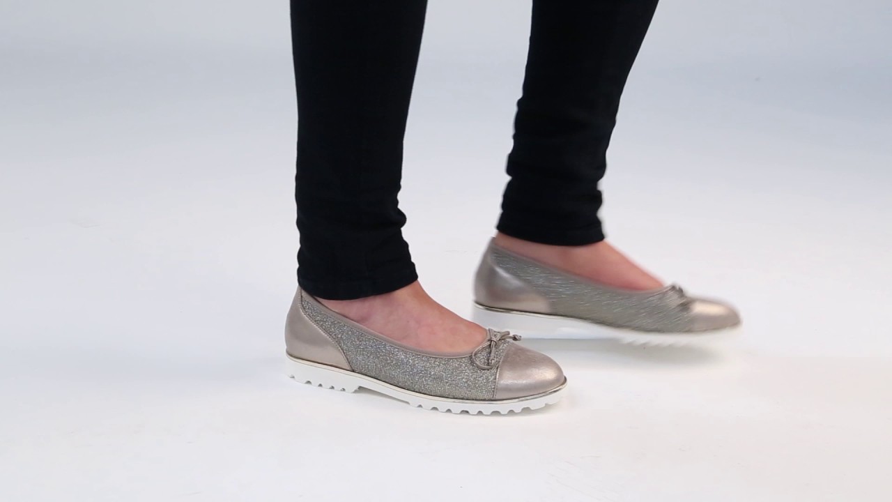 Gabor Temptation Platino Muschel Casual Shoes YouTube