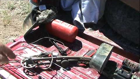 Bow Cable Repair, Mcgyver style