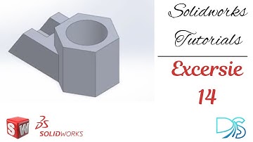 solidWorks Tutorial for Beginners Exercise 14| SolidWorks Tutorials 2024 | Digitize Art Studio
