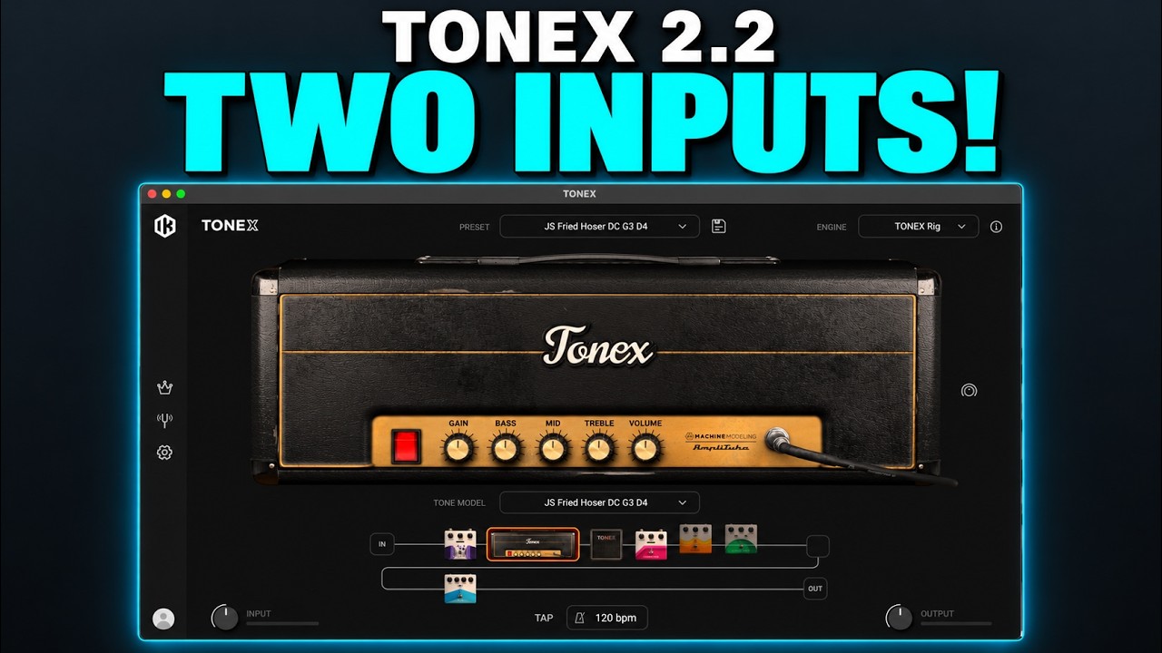 TONEX 2.2: We Now Have Dual Inputs!