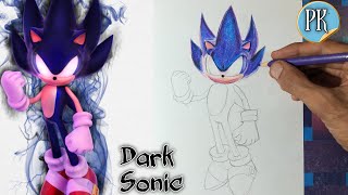 Vergil McCloud  Art on X: I decided to draw Dark Sonic from Sonic X in a  movie style. How do you like it? #SonicMovie #SonicTheHedgehog #SonicX # DarkSonic  / X