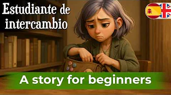 START LEARNING SPANISH with Simple Story (Exchange Student)