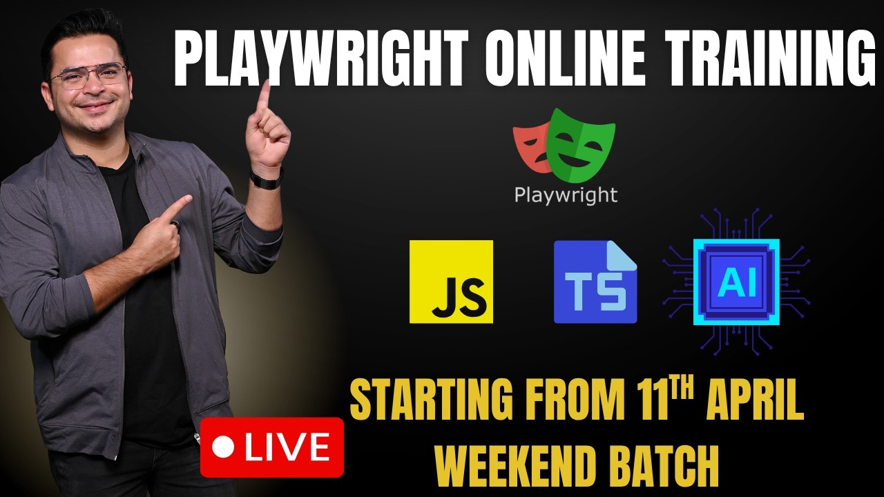 Live Playwright Online Training Using JavaScript And TypeScript With ...