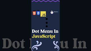 Menu || How to create an animated menu using html css and js | #shorts #coding #maddycoder