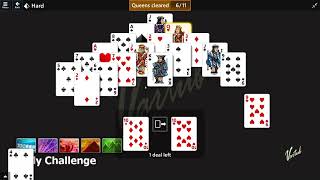 Microsoft Solitaire Collection | Daily Challenge December 22, 2023 | Pyramid Hard