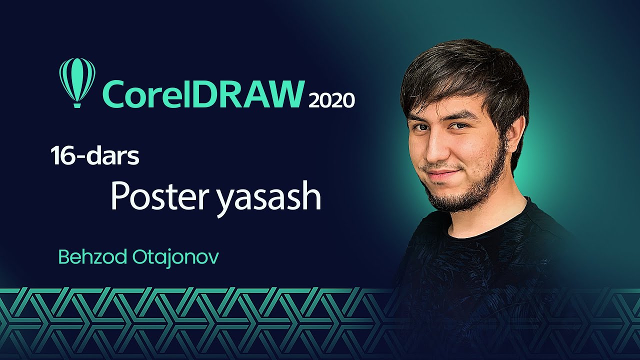 Poster yasash — amaliyot