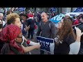 Rival protesters clash outside Philadelphia counting centre | US election