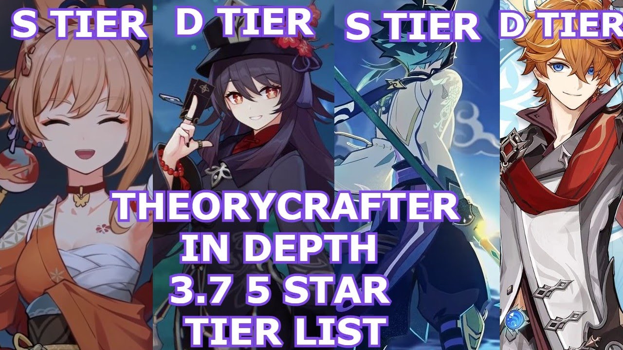 Genshin Impact Sub DPS tier list for patch 3.7 — Best Characters