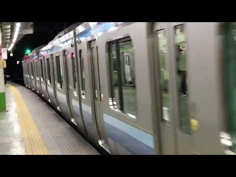 JR相模線茅ヶ崎行き　18:47八王子駅発車　2022.1.13
