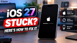 iPhone Stuck on Apple Logo After iOS 27 Update Fix It!
