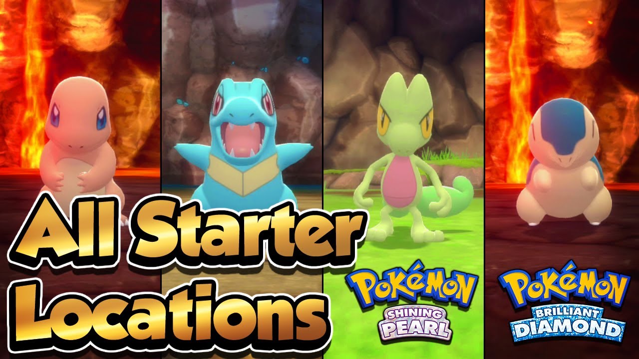 How To Catch Every Starter In Pokemon Brilliant Diamond & Shining Pearl