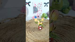 DIY pista shell flowers🌷| #easy #craft #diy #handmade #recycling #shorts #love 💖🖤 @CreateForLess