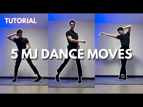5 Michael Jackson Dance Moves Tutorial