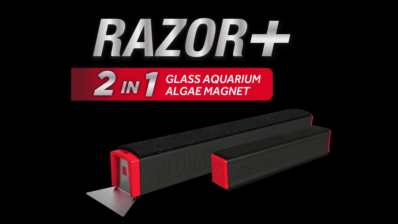 Скребок магнитный с лезвием Fluval Razor+ для аквариума