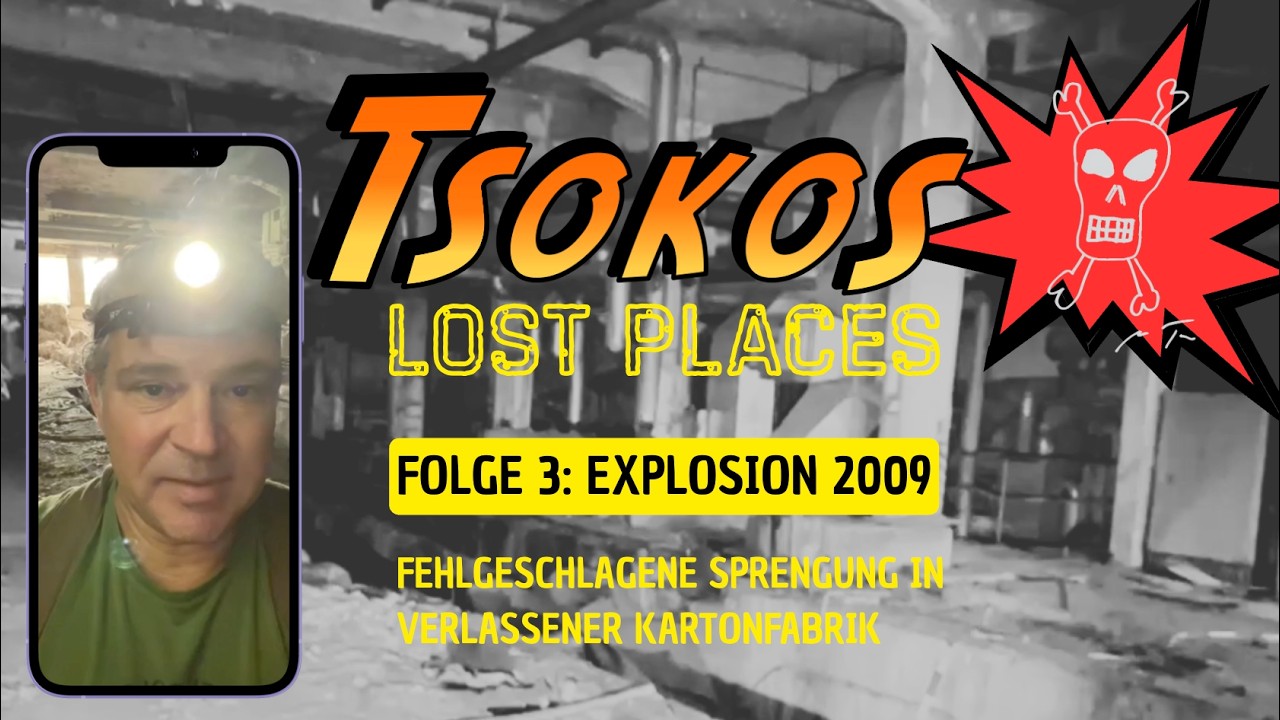 Lost Places Folge 3: Explosion 2009: Fehlgeschlagene Sprengung in verlassener Kartonfabrik
