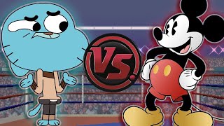 gumball vs Disney gumball Disney Creditos a @moreJOAN