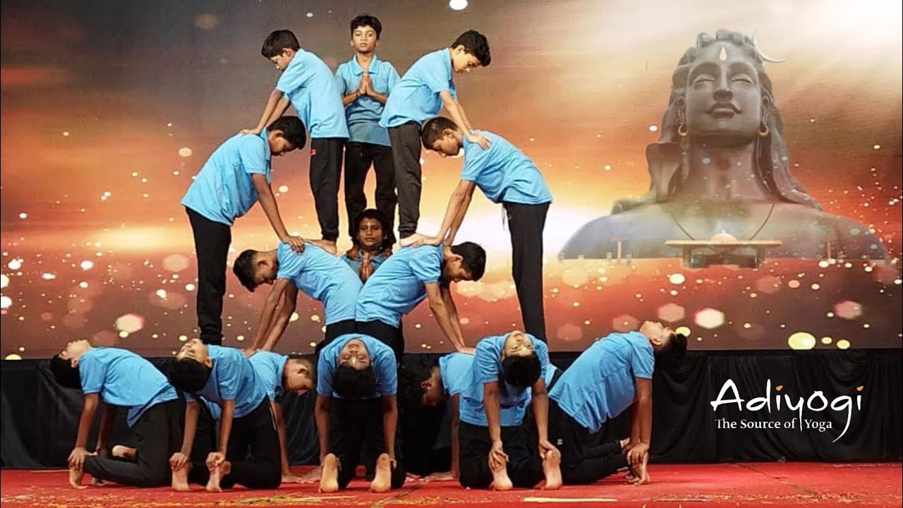 Adiyogi | Yoga Dance ✨ School Annual Day 2024 GDEMS