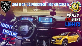 Peugeot 208 Gt Line 2021 Night Drive Pov