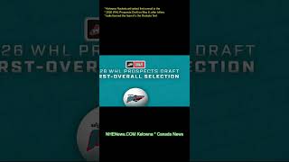 Kelowna Rockets will select first overall in the 2026 WHL Prospects Draft on May 6, after lottery ba