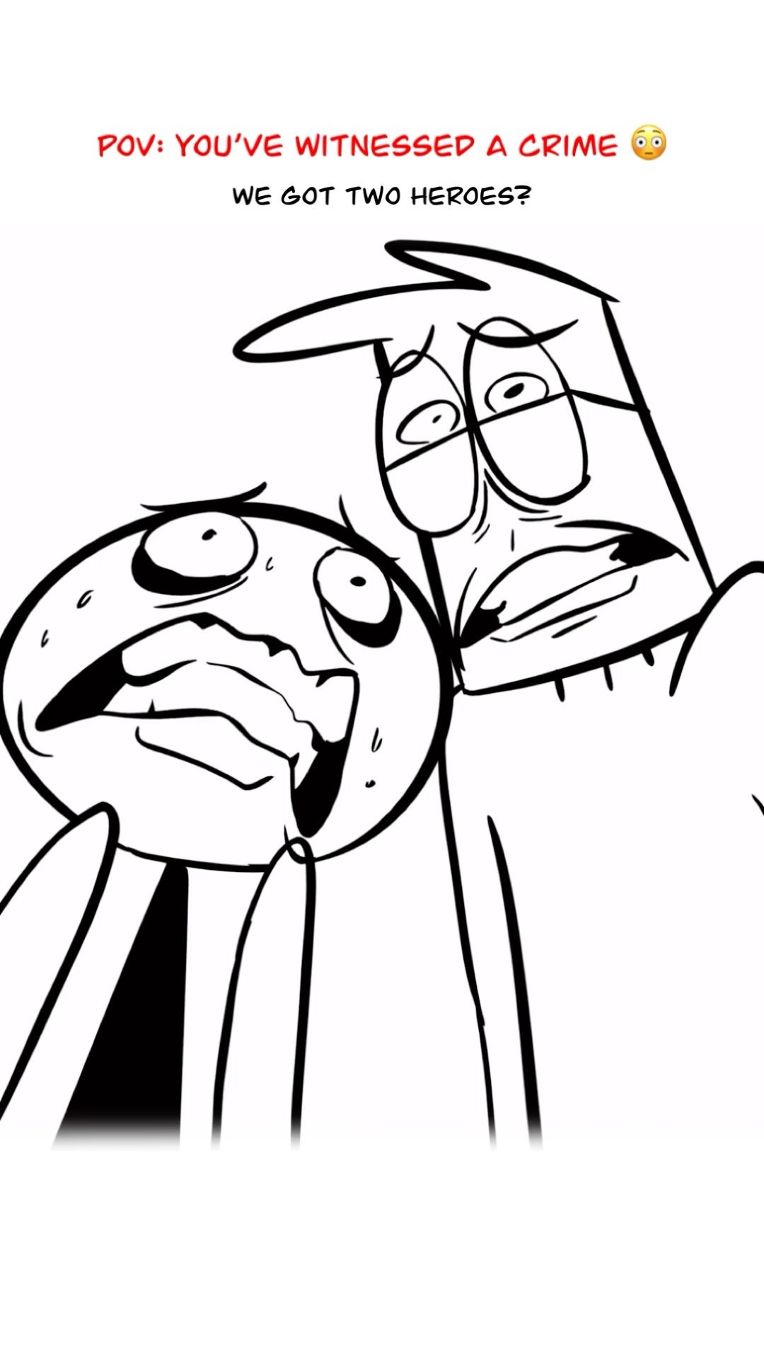You Saw Nothing ? (Animation Meme) #shorts
