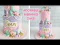 Mermaid Cake! | Under the Sea Cake Tutorial | Textured Buttercream | Chyna B Sweets