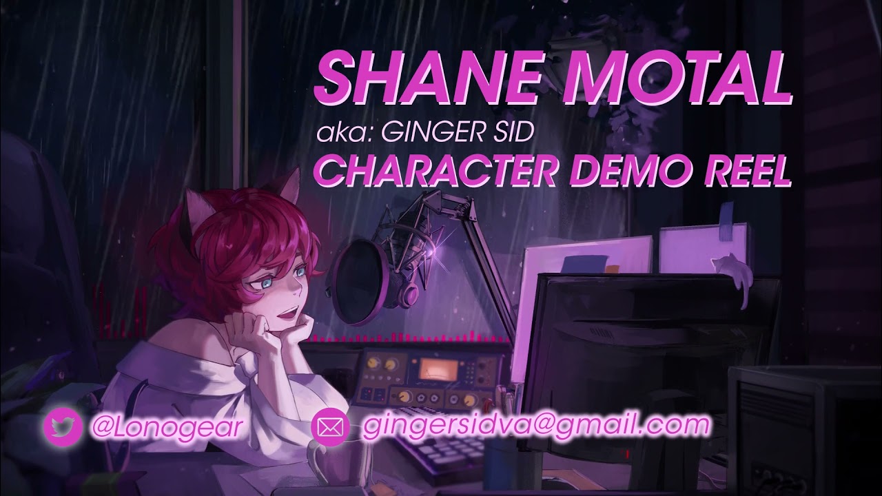 GingerSid Character Demo Reel
